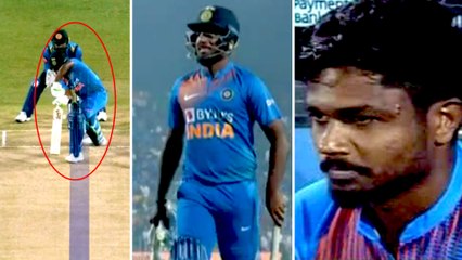 Скачать видео: Ind vs SL 3rd t20 | Sanju Samson failed in batting