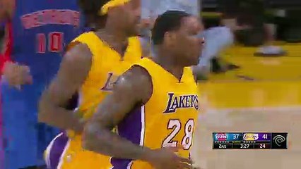 Detroit Pistons 85-93 Los Angeles Lakers