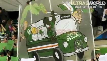 Futbol tarihine damga vuran taraftarlar! Celtic