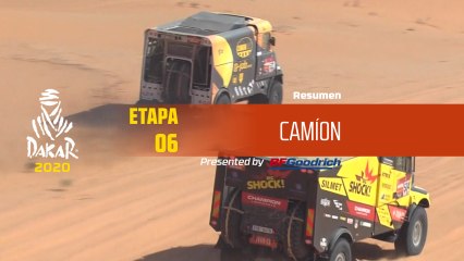 Dakar 2020 - Etapa 6 (Ha’il / Riyadh) - Resumen Camión