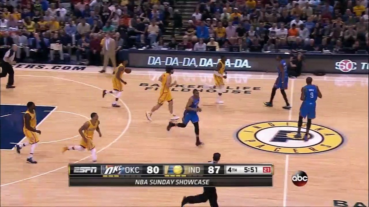 Russell Westbrook hırs yaptı!