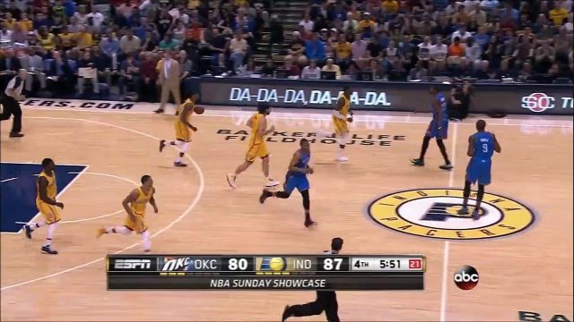 Russell Westbrook hırs yaptı!