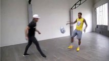 Neymar, topla şov yaptı
