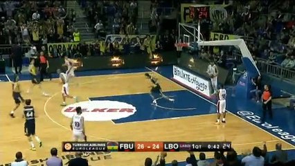 F.Bahçe ezdi geçti! Fenerbahçe Ülker 98-64 Laboral Kutxa