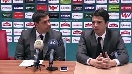 Banvit Başantrenörü Sasa Filipovski'nin açıklaması - Banvit'in oyuncusu Tolga Geçim'in açıklaması