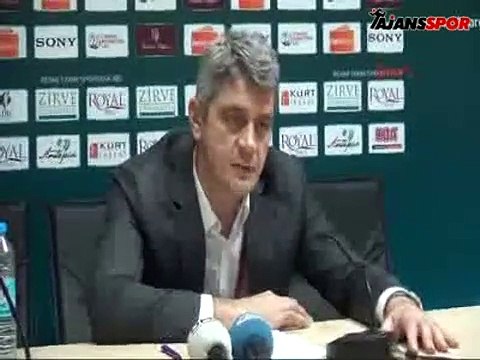 Royal Halı Gaziantep-Darüşşafaka Doğuş maçının ardından