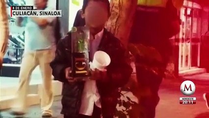 Hijos de "El Chapo" regalan juguetes en Culiacán
