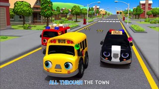Wheels On The Bus Go To Town, Farm, School | Nursery Rhymes & Kids Songs - ToyMonster