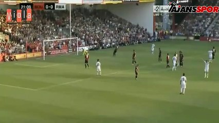 C.Ronaldo bunu hep yapıyor! Frikikten affetmedi...