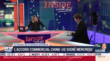 L'accord commercial Chine-US signé mercredi - 10/01