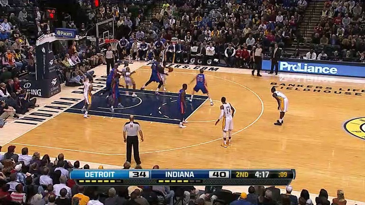 Indiana Pacers 98-79 Detroit Pistons