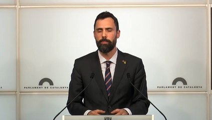 Torrent: “La JEC no es un órgano competente para quitar el acta de diputado a ningún representante de la ciudadanía de Cataluña”