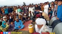 Manzoor Pashteen, Alamzaib Mehsood & Noorullah Tareen Campaigning for PTM Bannu Jalsa || 12 Jan 2020