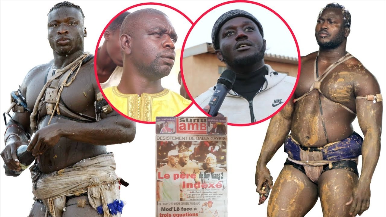 Balla Gaye 2 et Baboye derrière Ama Baldé pour détrôner Modou Lô... revue de presse Lutte TV