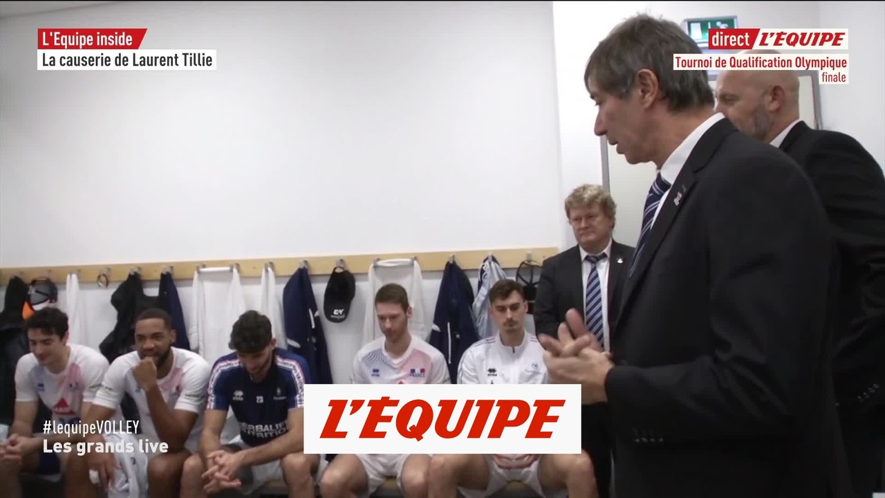 La causerie de Laurent Tillie avant France-Allemagne - Volley - TQO