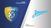 Khimki Moscow Region - Zenit St Petersburg Highlights | Turkish Airlines EuroLeague, RS Round 18