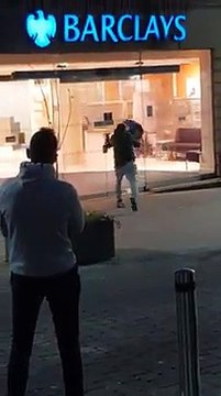 Incident at Barclays bank in Wigan town centre