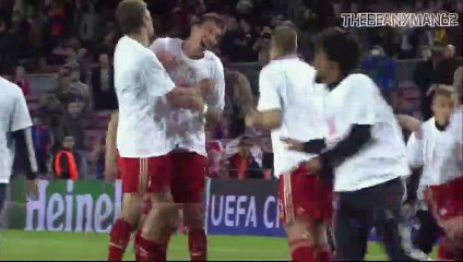 Bayernli oyuncular finali çılgınca kutladı!