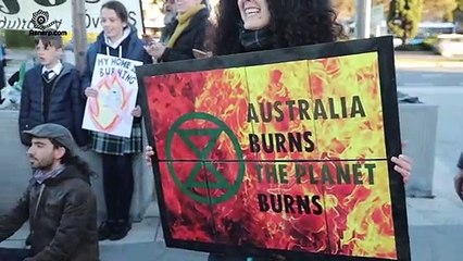 Australia arde. Concentración en Madrid