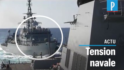 Quand un navire russe « agressif » fonce sur un destroyer américain