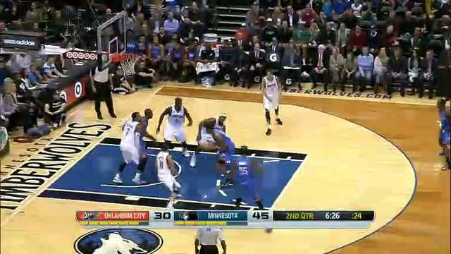 Oklahoma City Thunder 81-100 Minnesota Timberwolves