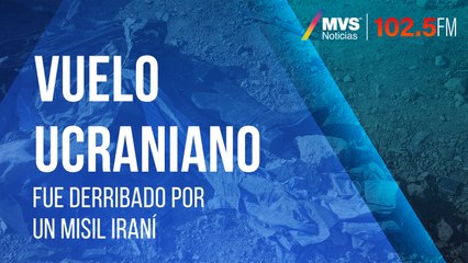 Vuelo ucraniano fue derribado por un misil iraní