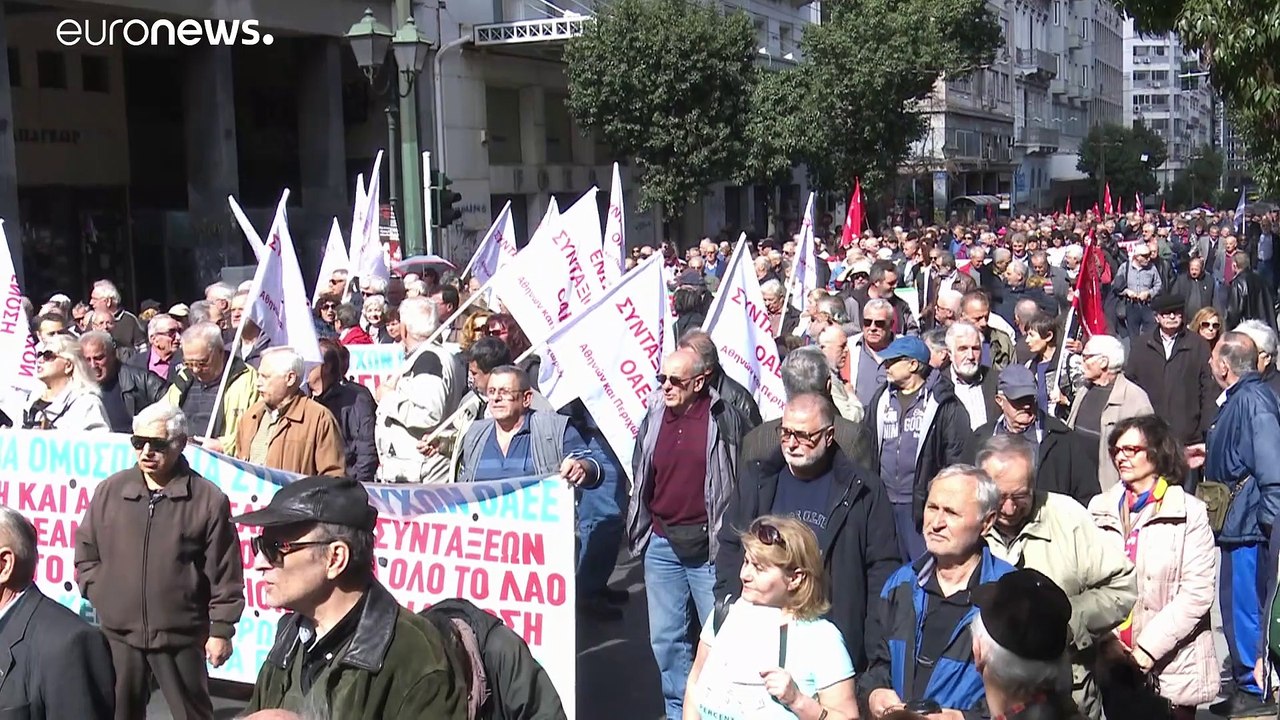 Prozess der Rentner beginnt in Athen