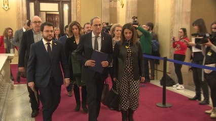 La JEP de Barcelona declara vacante el escaño de Torra