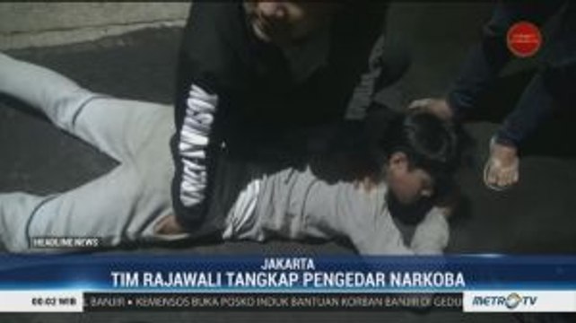 Tim Rajawali Polres Jaktim Tangkap Pengedar Narkoba