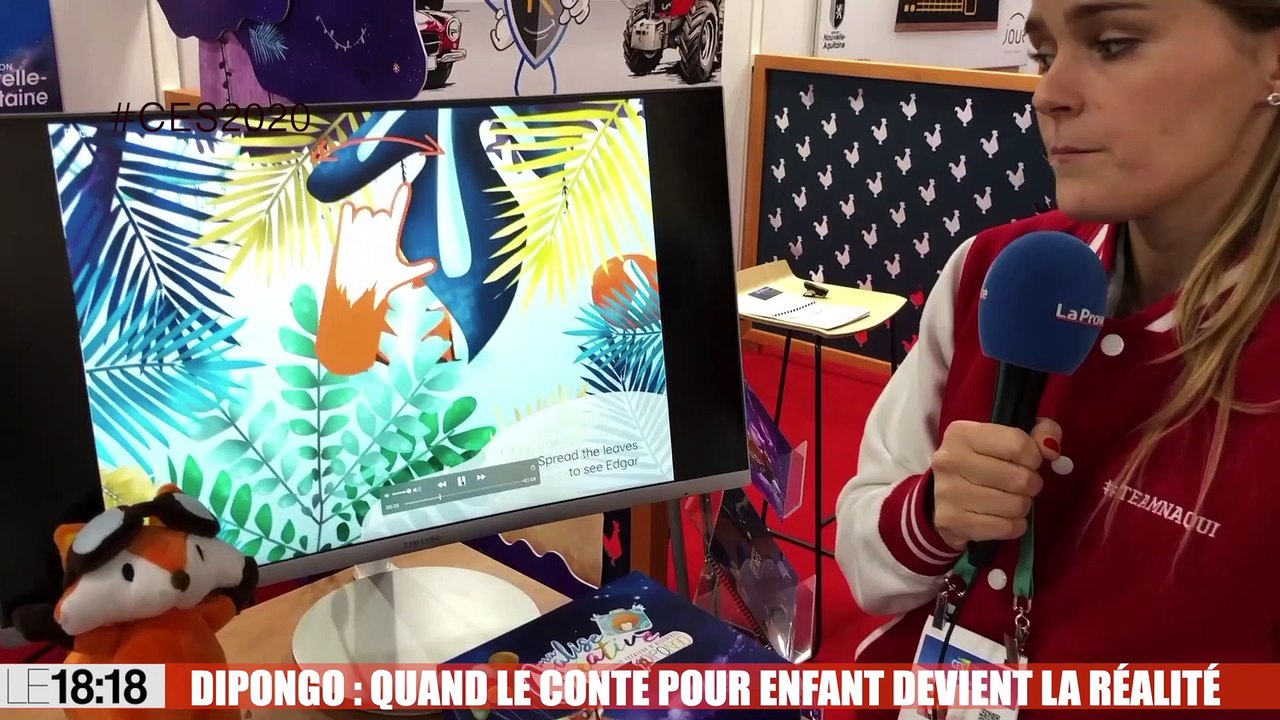 CES de Las Vegas : avec Dipongo, les enfants passent de l'écran au réel pour trouver des solutions