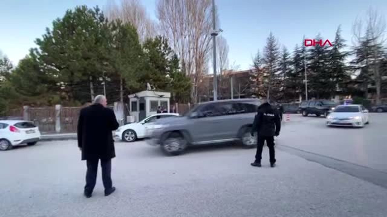 Ankara jeffrey ve beraberindeki heyet dışişleri bakanlığı'na giriş yaptı