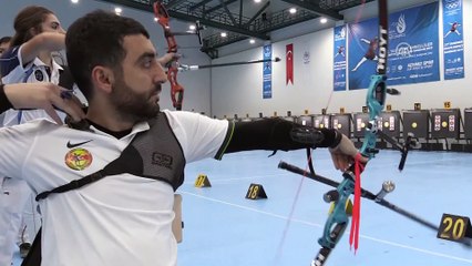 Kahraman gazinin hedefi okçulukta olimpiyat madalyası