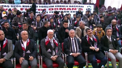 Muşlu sporcuların malzeme sevinci