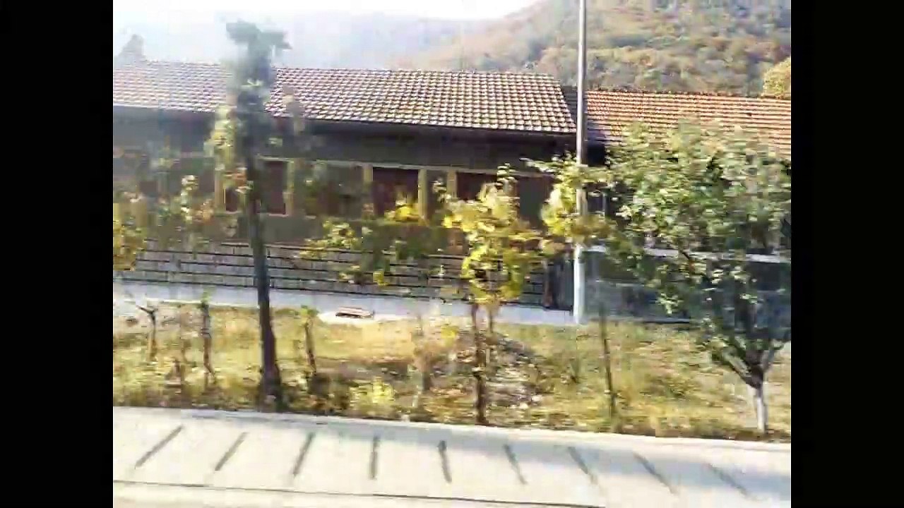 Călătorie de toamnă - Băile Herculane, filmare extrasă din călătoria de la Timișoara la Herculane (19.10.2019)