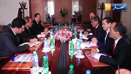 بوقادوم يستقبل وفدا عن حكومة حفتر ساعات قبل وقف إطلاق النار