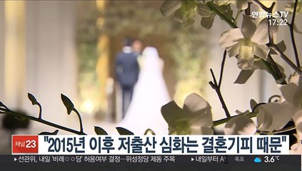 "2015년 이후 저출산 심화는 결혼기피에서 비롯"