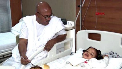 İstanbul-'felç olur' denilen moritanyalı küçük kız, türkiye'de yürüdü