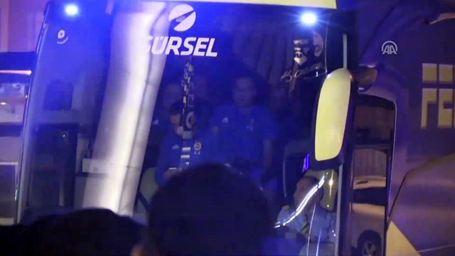 Fenerbahçe kafilesi, Bursa'ya geldi