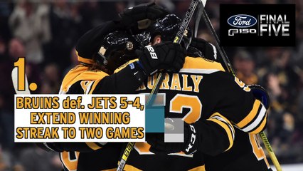 Ford Final Five: David Pastrnak Nets Third Hat Trick Of Season