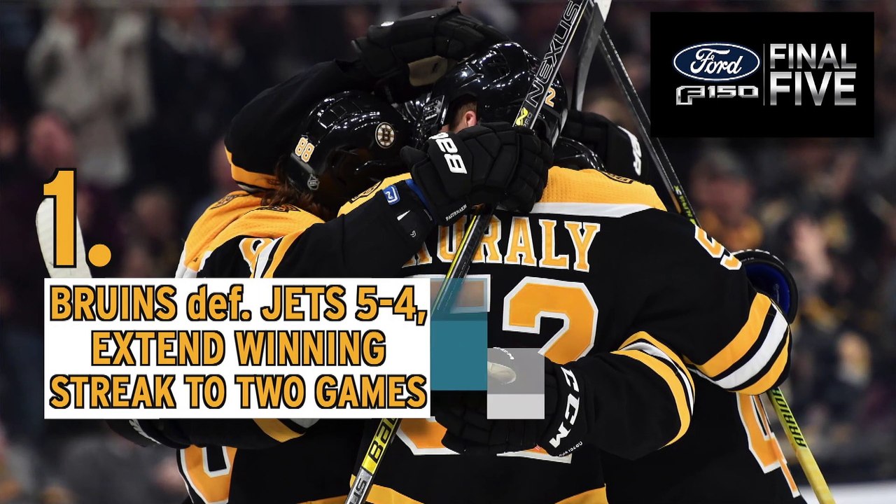 Ford Final Five: David Pastrnak Nets Third Hat Trick Of Season