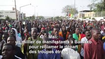 Mali: manifestation contre la présence militaire française