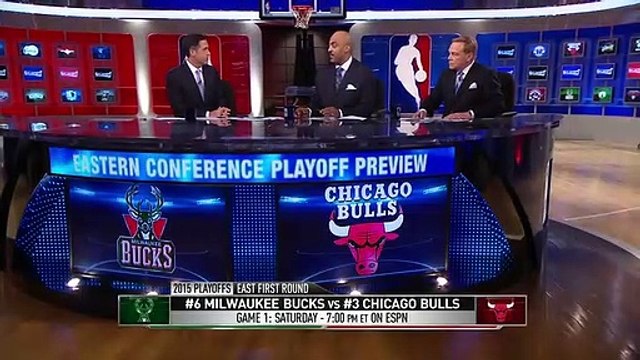2014-15 Playoff: Chicago Bulls vs Milwaukee Bucks