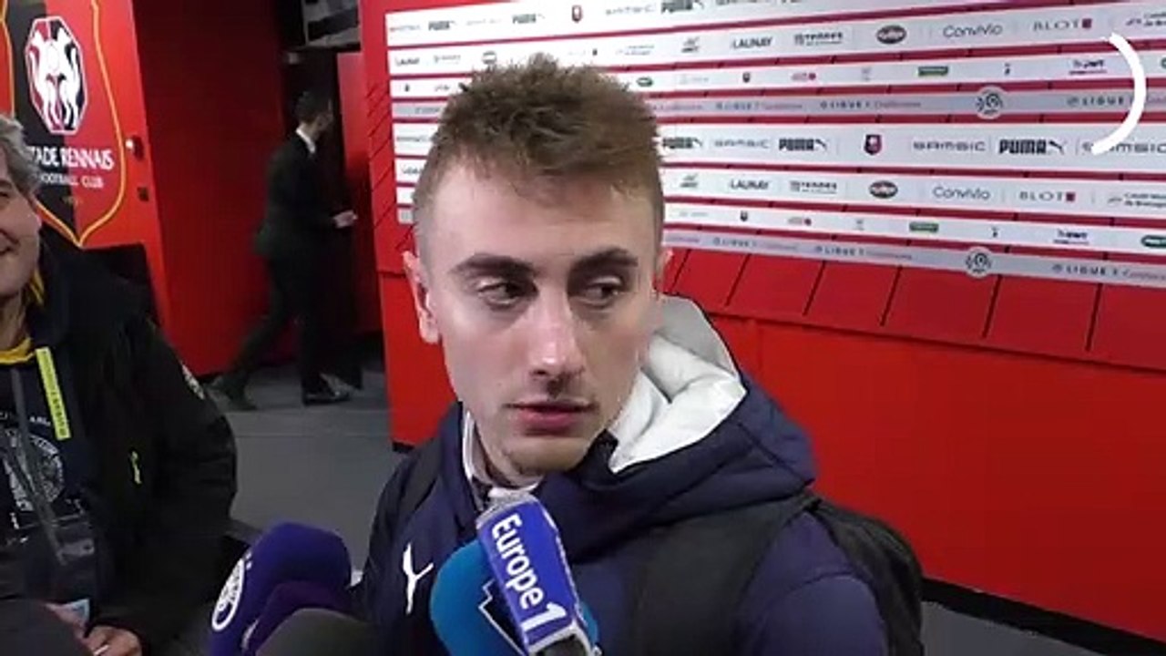 La réaction de Valentin Rongier