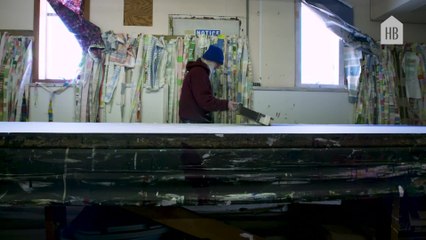 The Rhythmic Process Behind Screen Printing at Tillett Textiles