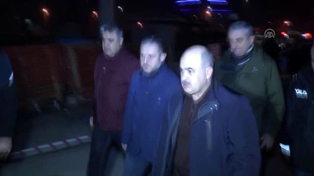 Düzce'de polise ateş açan zanlılar ile bir polis memurunun yaralanması (2)
