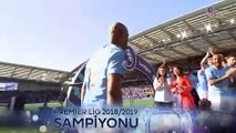 Manchester City şampiyonluk kupasını kaldırdı
