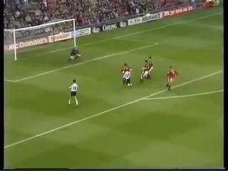 Paulo Wanchope (Derby County) vs Manchester United