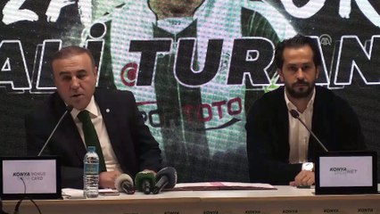 Konyaspor Kulübü Başkan Yardımcısı ve Basın Sözcüsü Ahmet Baydar'ın konuşması