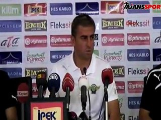 Hamza Hamzaoglu: 'Kendi oyunumuzu sahaya yansıtamadık'