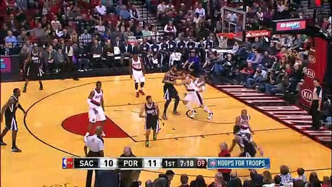 Sacramento Kings 91-104 Portland Trail Blazers